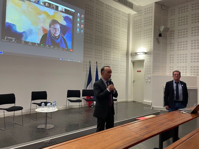 Très heureux d’accueillir les étudiants et professeurs participant à la journée anniversaire des 25 ans du Master Management de projets logistiques de <a href="/AssasUniversite/">Panthéon-Assas université</a>. Hommage au dynamisme de la Maison des sciences de gestion. <a href="/LARGEPA/">LARGEPA</a> 👍👍