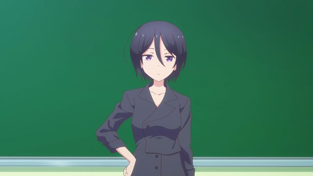 今日はきららアニメ「スロウスタート」の榎並清瀬の誕生日です!榎並先生おめでとー🎉🎂クールで物静かな振る舞いで教育方針も生