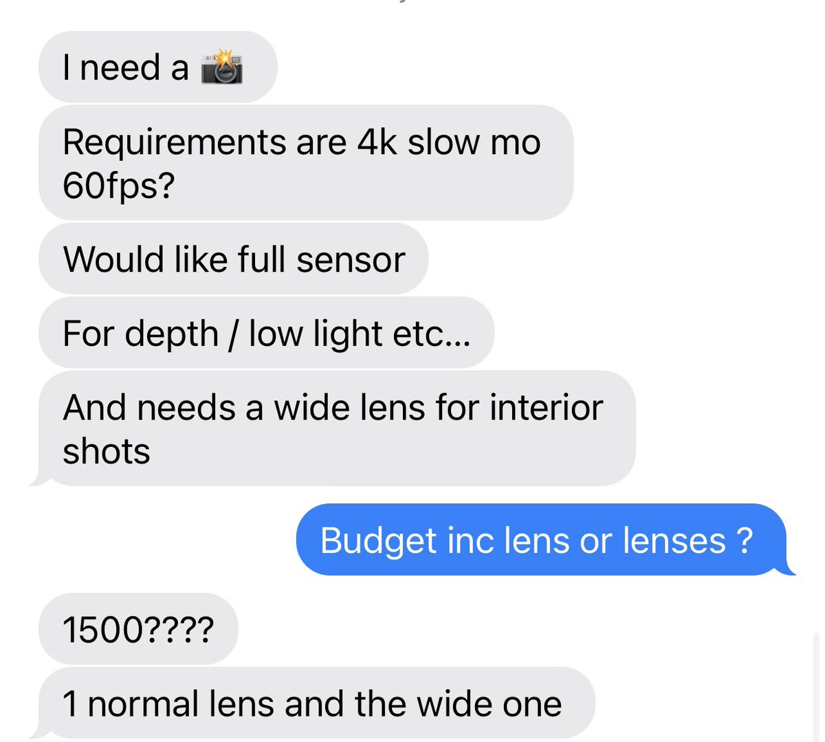 #photographers 

Is this possible in a camera, used or new ???