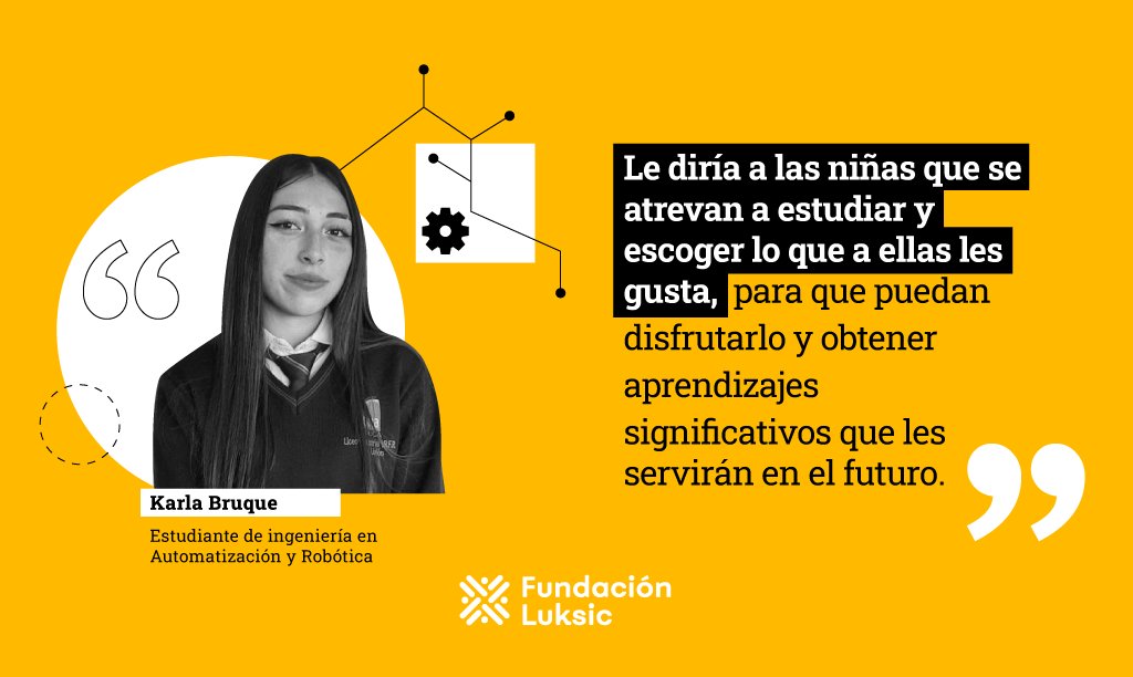 Según datos del Ministerio de Educación, solo el 12% de quienes cursan la especialidad de Electricidad EMTP son mujeres. Una brecha de género que cada día más estudiantes como Karla se esfuerzan por acortar. #DíaDeLaMujer

¡Conoce más de esta historia!📲 bit.ly/3LffWwy