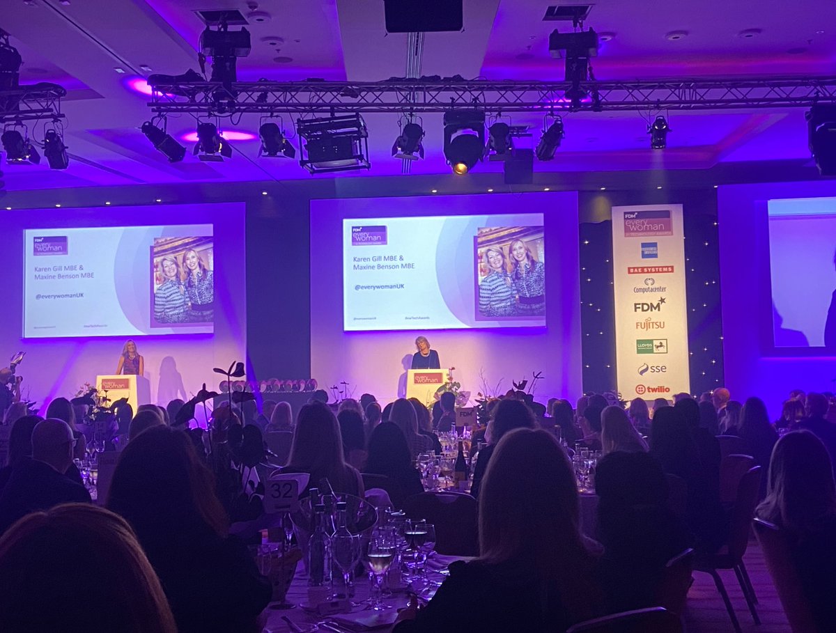 Beyond proud to be at the #ewTechAwards tonight with our three Kainos finalists, surrounded by the most exceptional women and allies in the tech industry! @everywomanUK