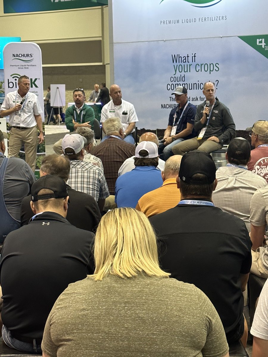 Panel loaded with knowledge at the ⁦<a href="/NACHURS/">NACHURS</a>⁩ booth #1003 #reallocation #biok ⁦<a href="/TommyRoach7/">Tommy Roach 🌵🏴‍☠️</a>⁩ ⁦<a href="/KellyGarrett75/">Kelly Garrett</a>⁩