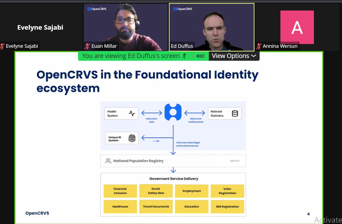 We're excited to have connected with #systemintegrators, #ID vendors,& #DigitalPublicGoods at the @OpenCRVS #Interoperability #Hackathon briefing. Click the link below to access the recording & learn more about #OpenCRVS #CivilRegistration #ID4Africa. opencrvs.org/resources/conn…