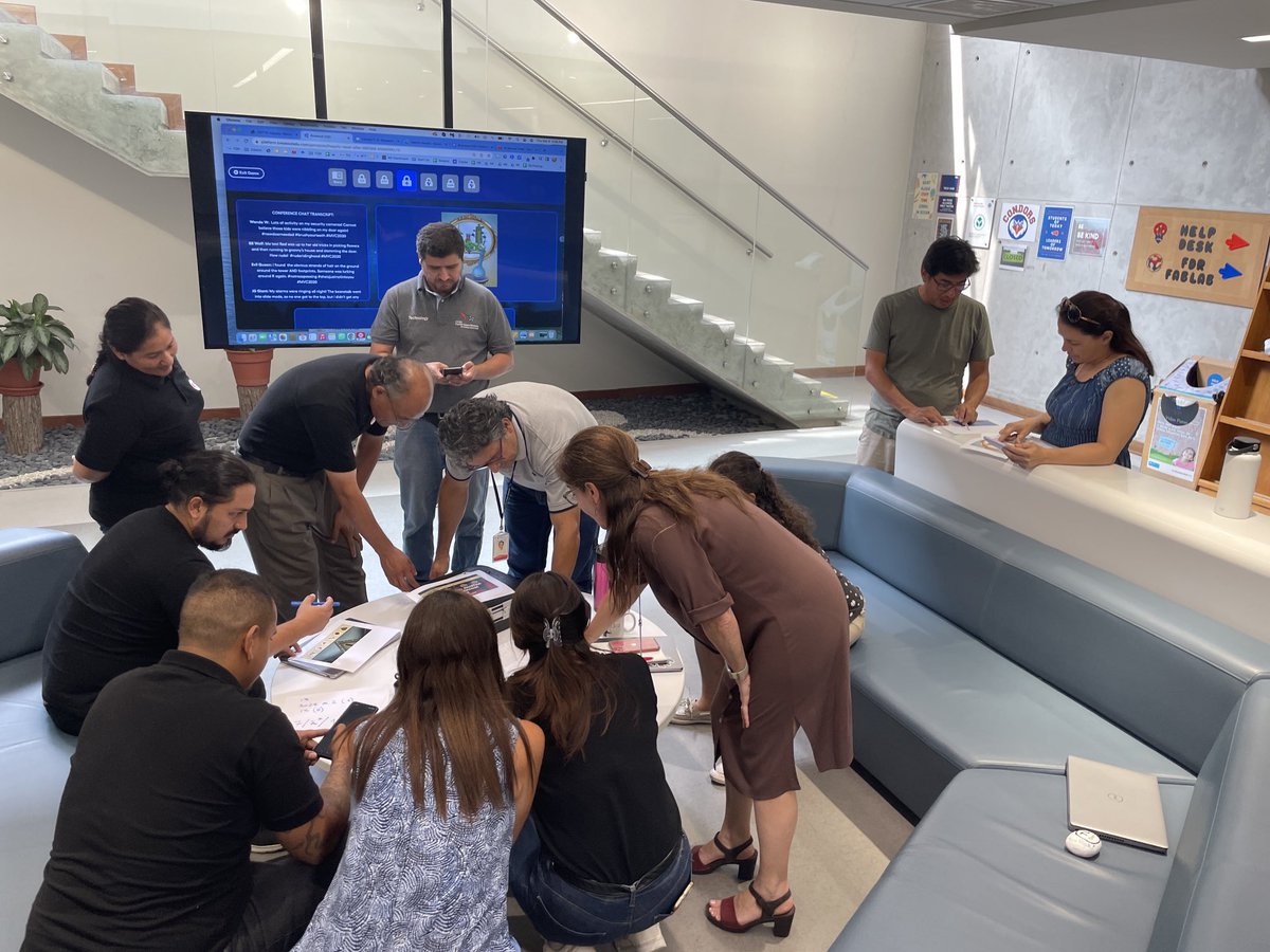 Leading my team through a breakout EDU session. Love these people! #fdrrocks