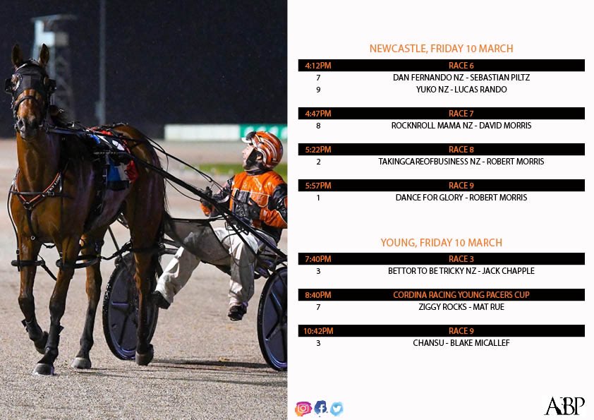 Racing from 2 different tracks today!