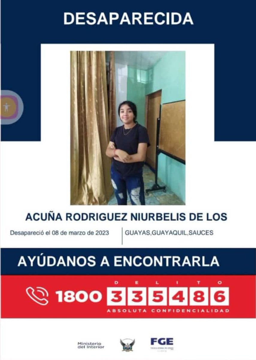 BlondeSmall's tweet photo. Sin sin aparecer ayuda! Compartan!!! @CynthiaViteri6 @alcaldiagye @PoliciaEcuador @ATMGuayaquil @elcomerciocom https://t.co/ynGMl0YPMT
