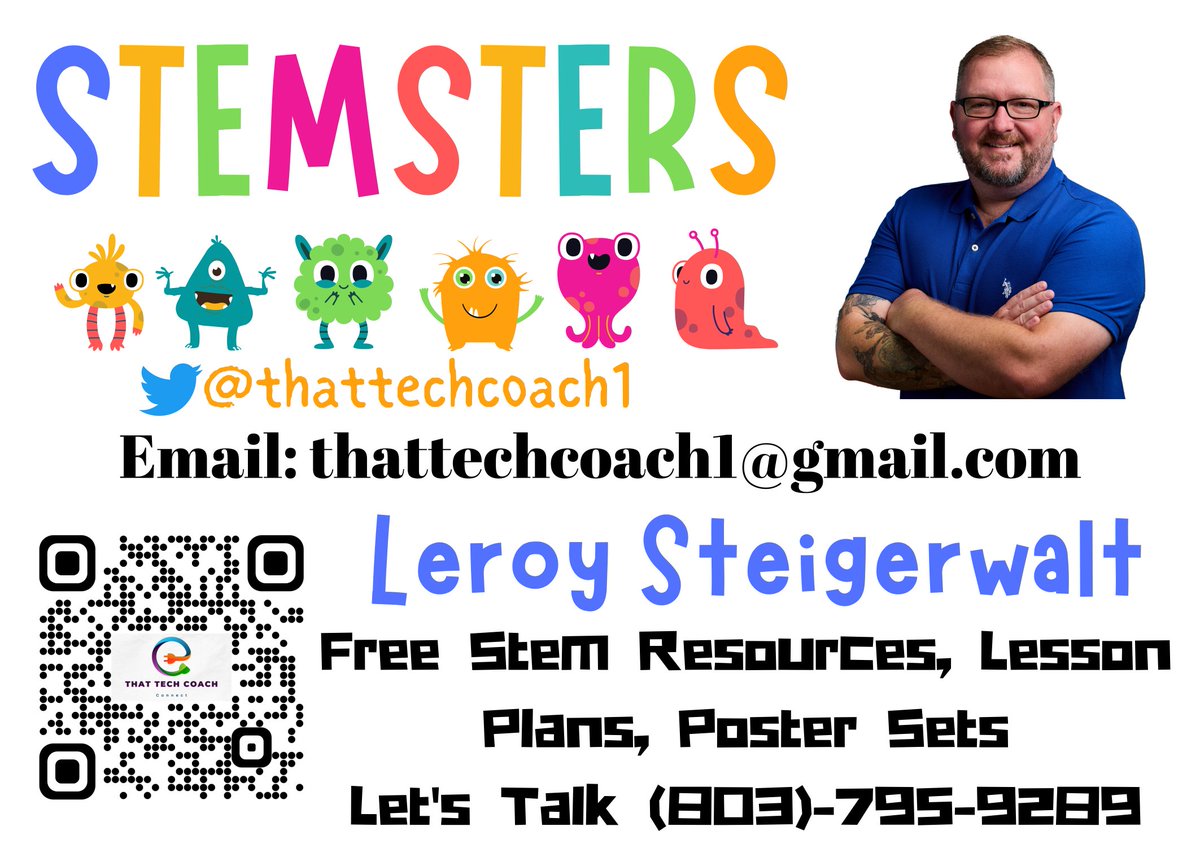 thattechcoach1's tweet image. Super excited to present at #2023UTC STEMSTERS to the Rescue: Revolutionizing STEM Education for Elementary Students. Now I need to work on some door prizes. #create #inspire #BeTheChange #STEMeducation