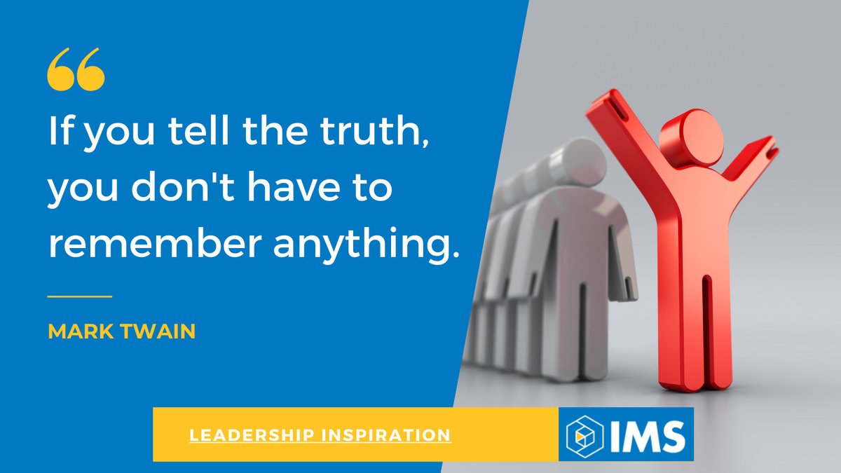 Authenticity goes a long way in the workplace. Let your team know when you're experiencing roadblocks. Show appreciation when they exceed expectations. Being an authentic leader will help your credit union keep pace for the rest of the year!

#Leadership #LeadershipQuote