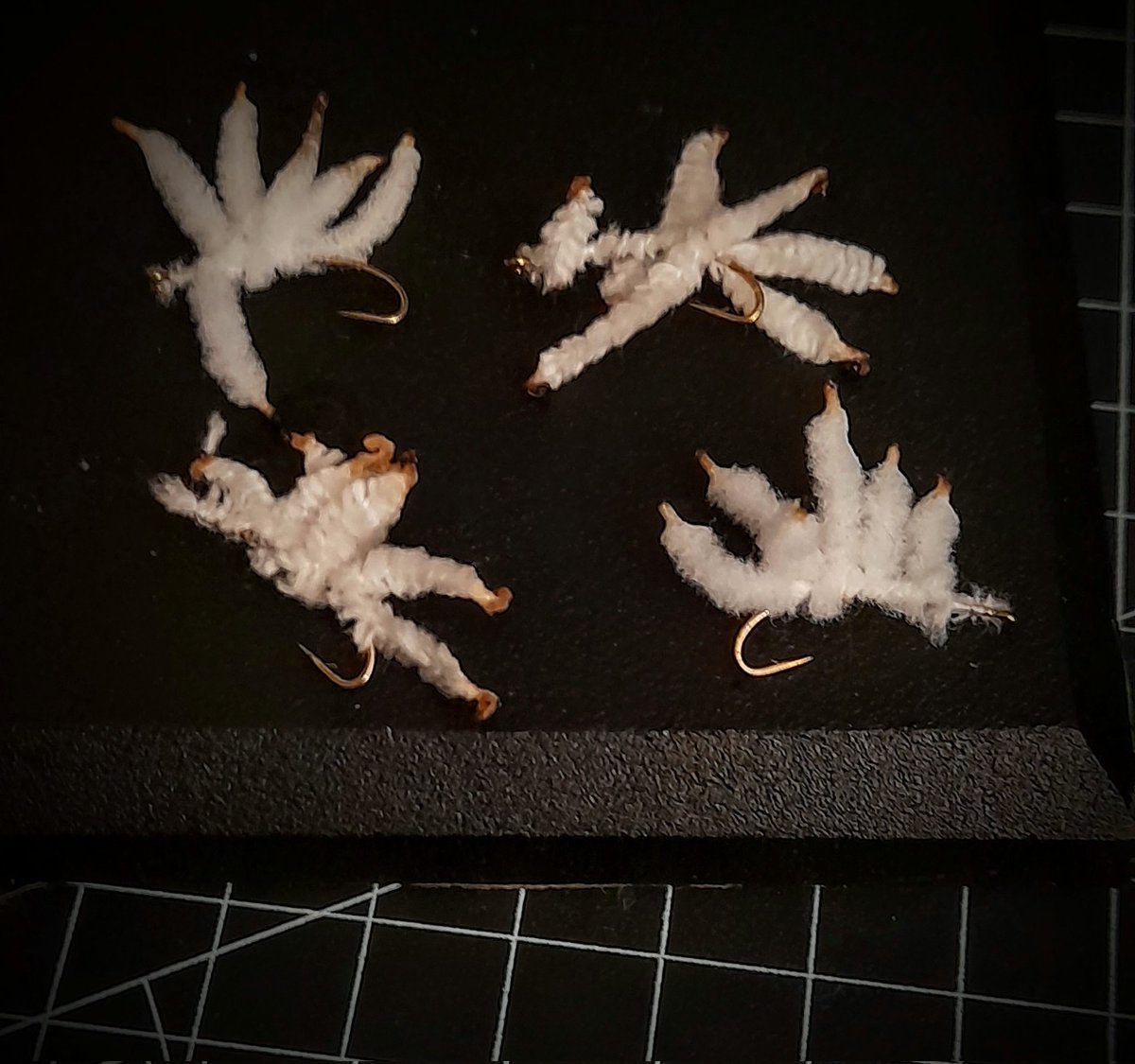 lairdglowoffife's tweet photo. A few maggot clusters tied tonight great catcher.
#rainbowtrout
#lindsaysimpson
#perrinreels
#flyfishing
#lochtay
#lochglow
#flytying
#edford https://t.co/PMjx8gUW7n