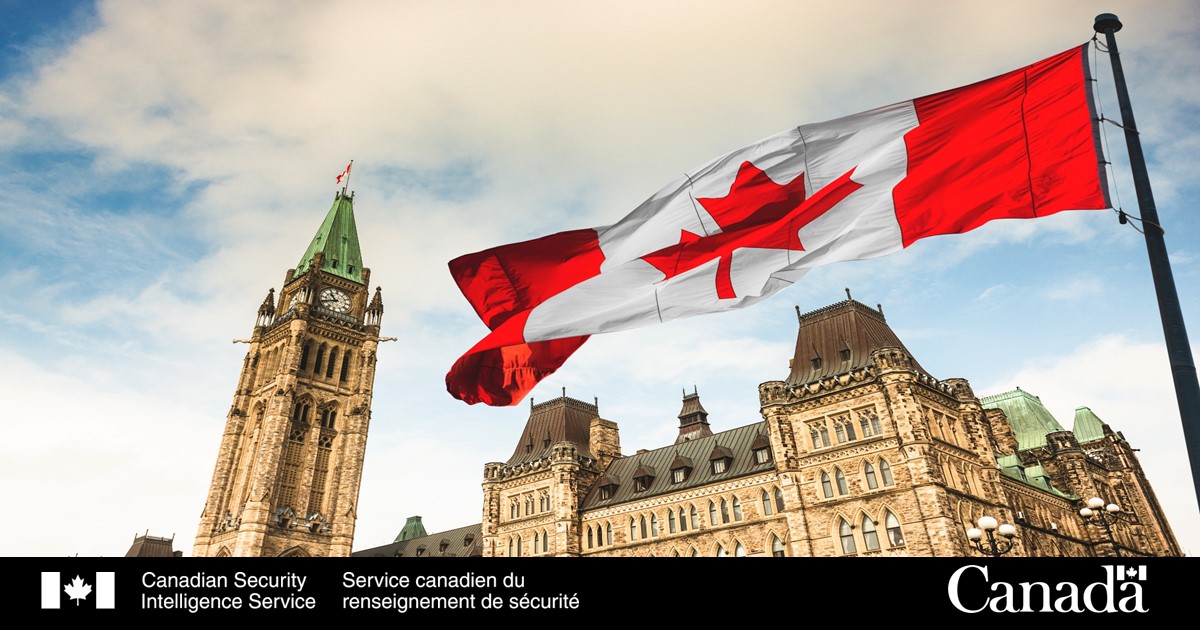 csiscanada's tweet image. All Canadians have a role to play in protecting Canada against foreign interference.

By raising awareness of these issues, CSIS aims to sensitize Canadians to the threat and help build resilience to protect all that we stand for as a democratic and free Canada. 🇨🇦