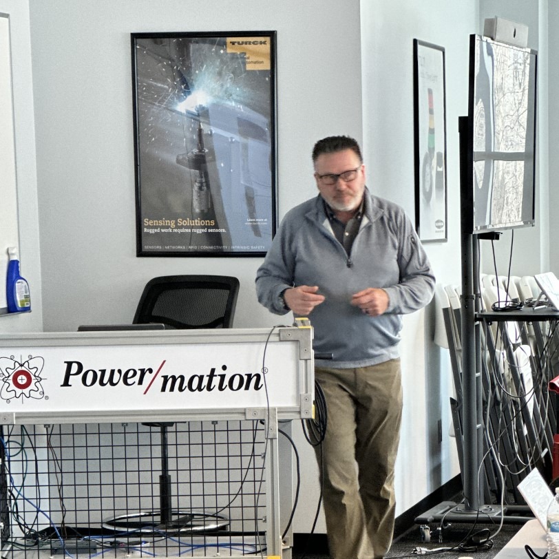 Powermation's tweet image. Thank you, Steve Kaminski for the conversation on @BannerSensors&apos;s #SnapSignal product line. It was a pleasure to host you at our Pewaukee office last week.
