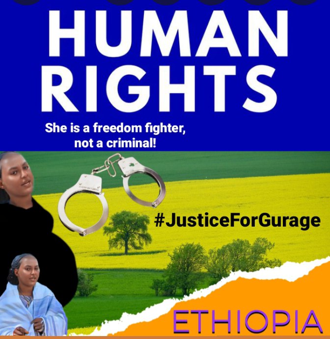 She is not a criminal but a freedom fighter for the Gurage people in Ethiopia. This shows the abuses and oppression of the Gurage Ethiopian people by the Ethiopian government.#JusticeForGurage 
<a href="/UNOSAPG/">UN Genocide Prevention</a> <a href="/OCHA_Ethiopia/">UN OCHA Ethiopia</a> <a href="/WFP_Africa/">WFP Africa</a> <a href="/WFP/">World Food Programme</a> <a href="/WHO/">World Health Organization (WHO)</a> <a href="/PowerUSAID/">Samantha Power</a> <a href="/USAIDAfrica/">USAID in Africa</a> <a href="/UNHumanRights/">UN Human Rights</a>