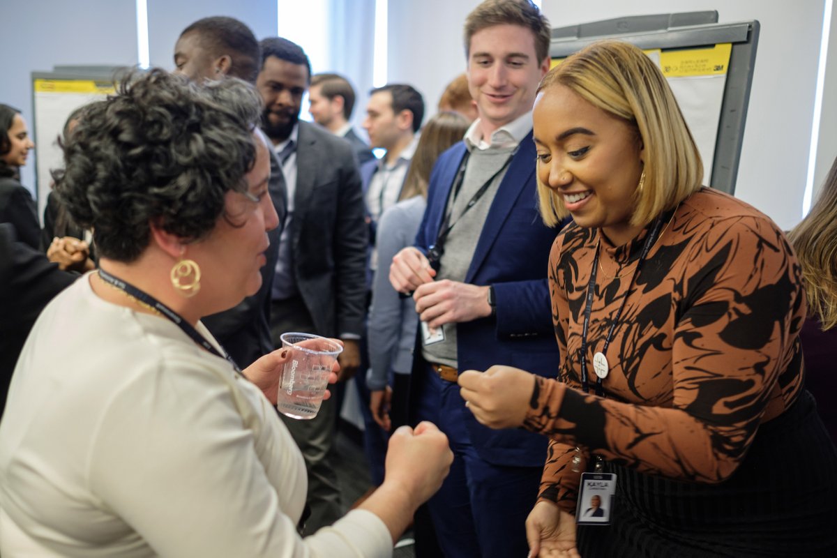 BBGIndustry's tweet photo. Last week our Sales &amp; Services team gathered at @Bloomberg’s headquarters for a day of educational and training sessions. The day included an opportunity to meet and learn from @MikeBloomberg, who shared the story of how he founded Bloomberg and his enthusiasm for our customers. https://t.co/GzjY5LL7cr