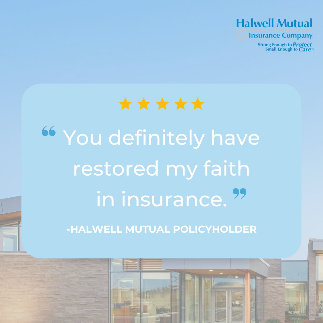 Dealing with Insurance companies shouldn't be difficult. 

At Halwell Mutual we strive to provide top-tier customer service. We are committed to protecting and serving our policyholders. #wecaretothecore