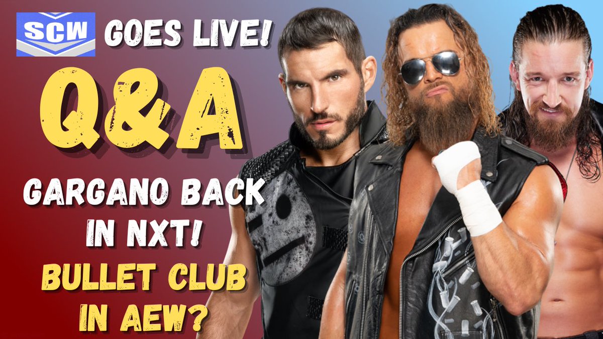 SCW_Steve's tweet image. SCW Goes Live! 9:30pm UK / 4:30pm EST today!

Answering your questions on all things #WWE #AEW &amp;amp; More!

Joined by special guest @ATopLad 

Turn on notifications and join the conversation ⬇️

youtube.com/live/toE4tmNlN…