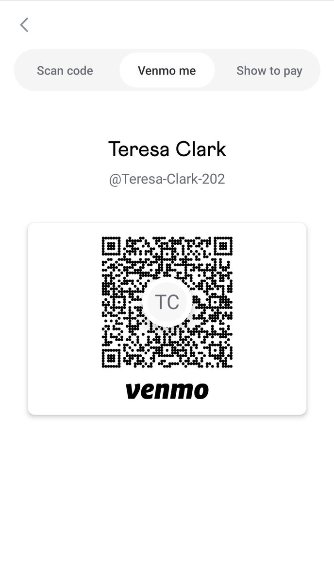 teresapearl's tweet photo. @Venmo I'm having a bad day, and definitely could use a smile. https://t.co/xs87xrSwJO