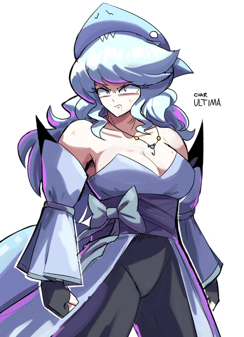 she is the warrior mentioned of in prehistoric legendone pure of heart, awoken by fearthe apex predator, CHAR ULTIMA! 