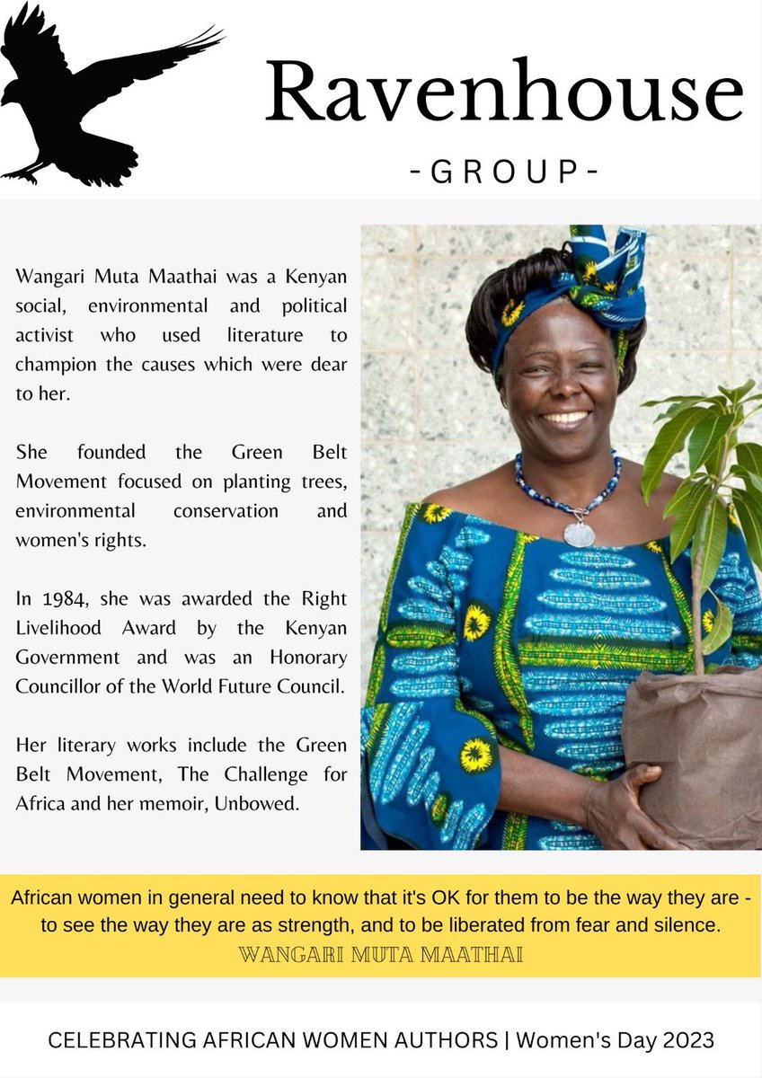 The celebration continues. International Women's Day 2023
#womensday2023 #iwd2023
#wangarimaathai #greenbeltmovement #Unbowed #environment 
@GreenBeltMovmnt @WangariMaathai