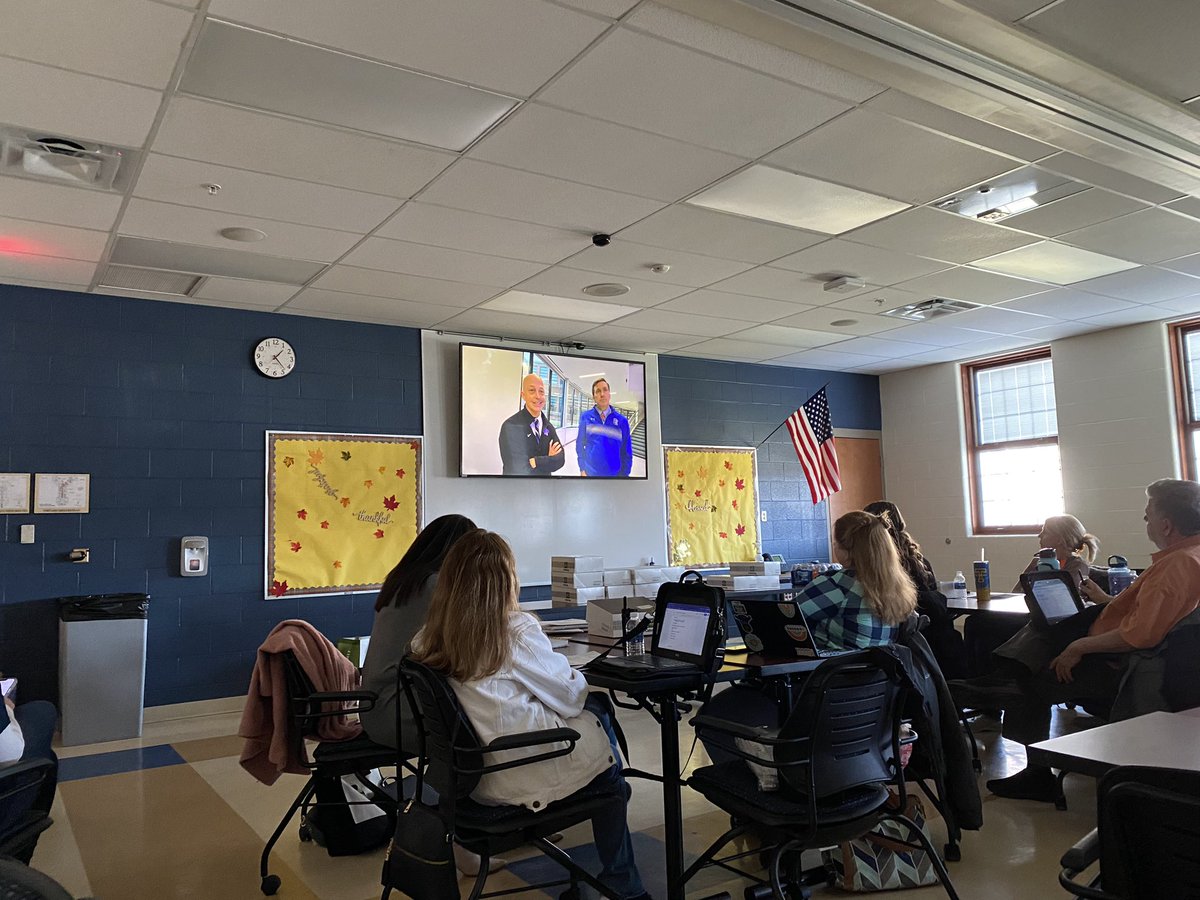 Our K-12 Authentic Learning Steering Committee went on a virtual field trip to Eminence Independence Schools in Kentucky this afternoon. We had great discussion about ideas we can begin to implement in our District to support authentic learning experiences.💙💛
