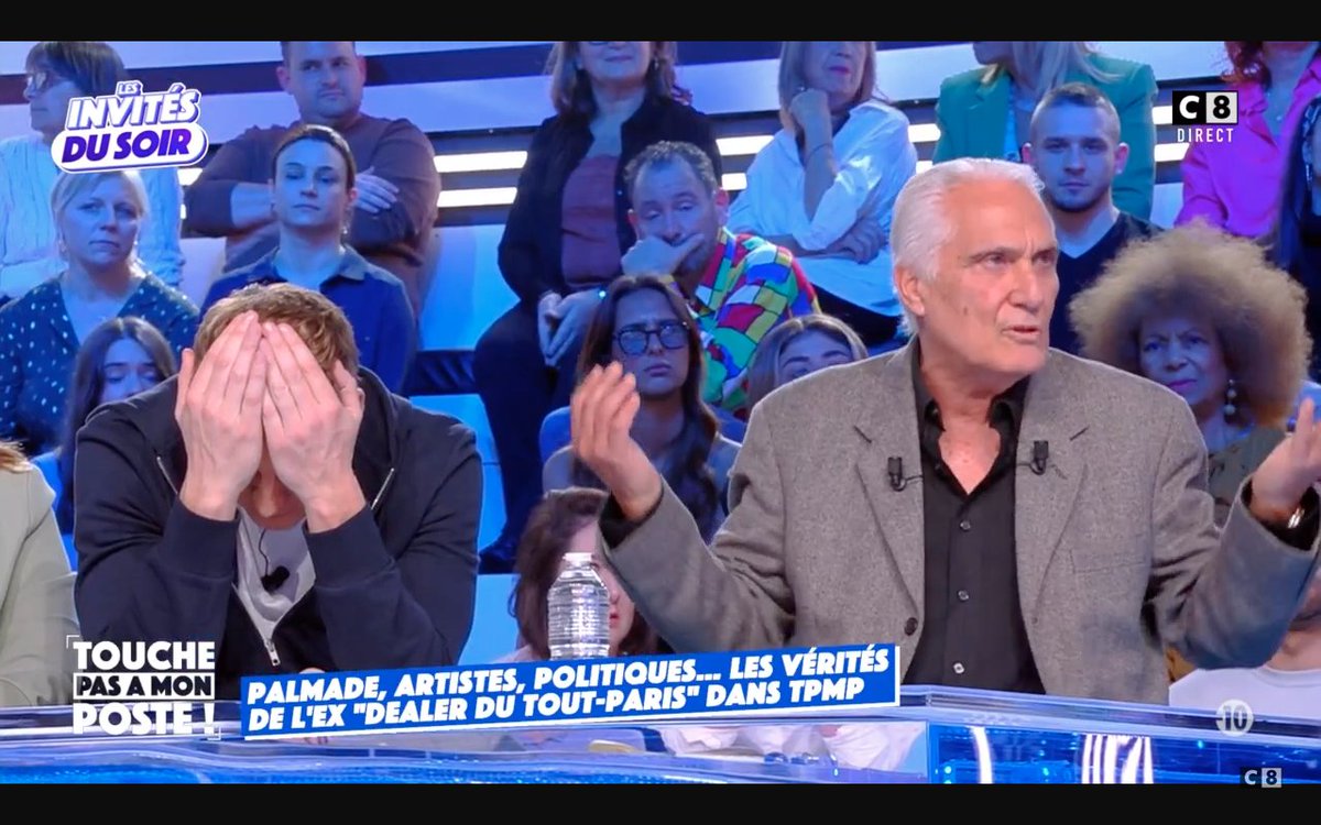 Cet ancien dealer balance sur #TPMP
- que les stars font des orgies pédophiles sur des péniches sur la seine.
- qu’ils font des sacrifices d’enfants pour avoir la jeunesse éternelle avec leur sang (adrénochrome)
- et quand il a voulu balancer sur Macron, ils lui ont dit stop 😅