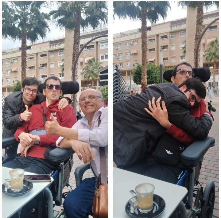 Hoy "Jornadas de puertas abiertas de AMER."
Nuestra fuerza💪 el espíritu de AMER, nuestro Presidente <a href="/DanielMRiquelme/">Daniel M Riquelme</a>🙌
Un abrazo👐 de dos grandes 🤗 con nuestro portavoz Alejandro Bernal 👏