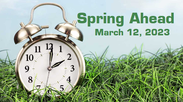 Turn your clocks ahead tomorrow