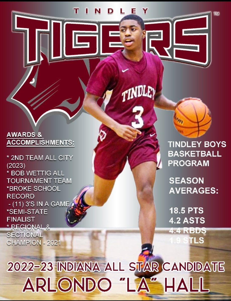 Tindley Boys Basketball (@tindleyboyshoop) on Twitter photo Tindley Boys Basketball is proud to present Arlondo "LA" Hall as a candidate for the 2023 Indiana All-Star Team!
<a href="/IBCA_Coaches/">IBCA Coaches</a>
<a href="/indyhsscores/">IndyStar HS Sports</a>
<a href="/KyleNeddenriep/">Kyle Neddenriep</a>
<a href="/giacsports/">GIACsports</a>
<a href="/JohnRHarrell/">John Harrell</a>
<a href="/TindleyCATAS/">Charles A. Tindley Accelerated School</a>
<a href="/Hoopdreams_LA/">Arlondo “L.A” Hall</a>
<a href="/HanoverMBB/">Hanover Men's Basketball</a>
<a href="/FCGrizHoops/">Franklin College MBB</a> Tindley Boys Basketball is proud to present Arlondo "LA" Hall as a candidate for the 2023 Indiana All-Star Team!
<a href="/IBCA_Coaches/">IBCA Coaches</a>
<a href="/indyhsscores/">IndyStar HS Sports</a>
<a href="/KyleNeddenriep/">Kyle Neddenriep</a>
<a href="/giacsports/">GIACsports</a>
<a href="/JohnRHarrell/">John Harrell</a>
<a href="/TindleyCATAS/">Charles A. Tindley Accelerated School</a>
<a href="/Hoopdreams_LA/">Arlondo “L.A” Hall</a>
<a href="/HanoverMBB/">Hanover Men's Basketball</a>
<a href="/FCGrizHoops/">Franklin College MBB</a>