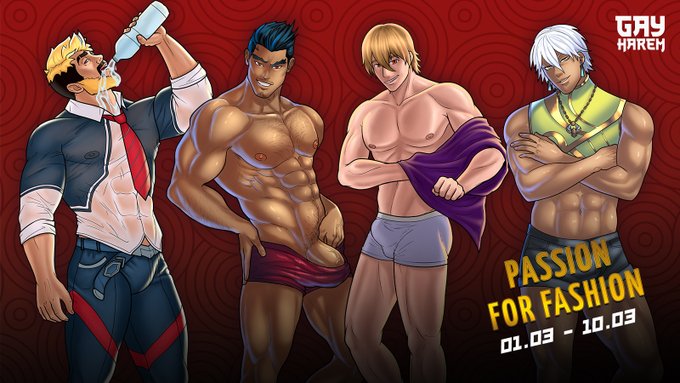 Hey, hero, 

You have until the 10th of March to seduce six fashionable hunks. Complete all daily missions
