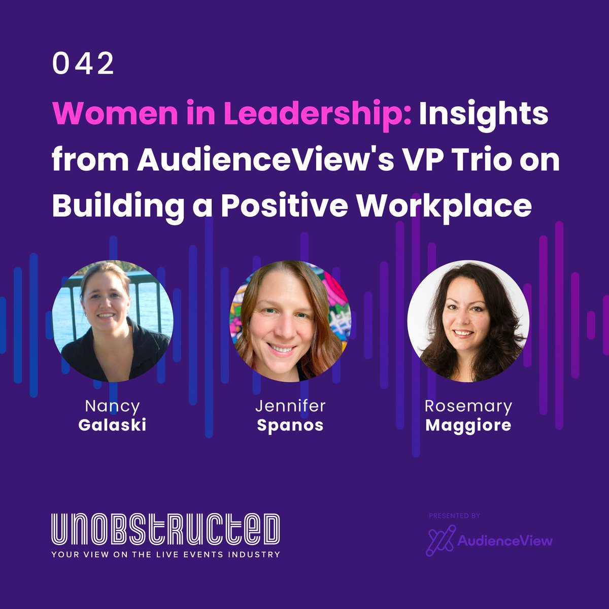 Yesterday on International Women's Day, we sat down with 3 amazing women from AudienceView's leadership team to discuss creating a positive work environment. 💪 Check out our latest episode to hear their insights! #IWD2023 #womeninleadership #AudienceView

ow.ly/1new50NeH5x