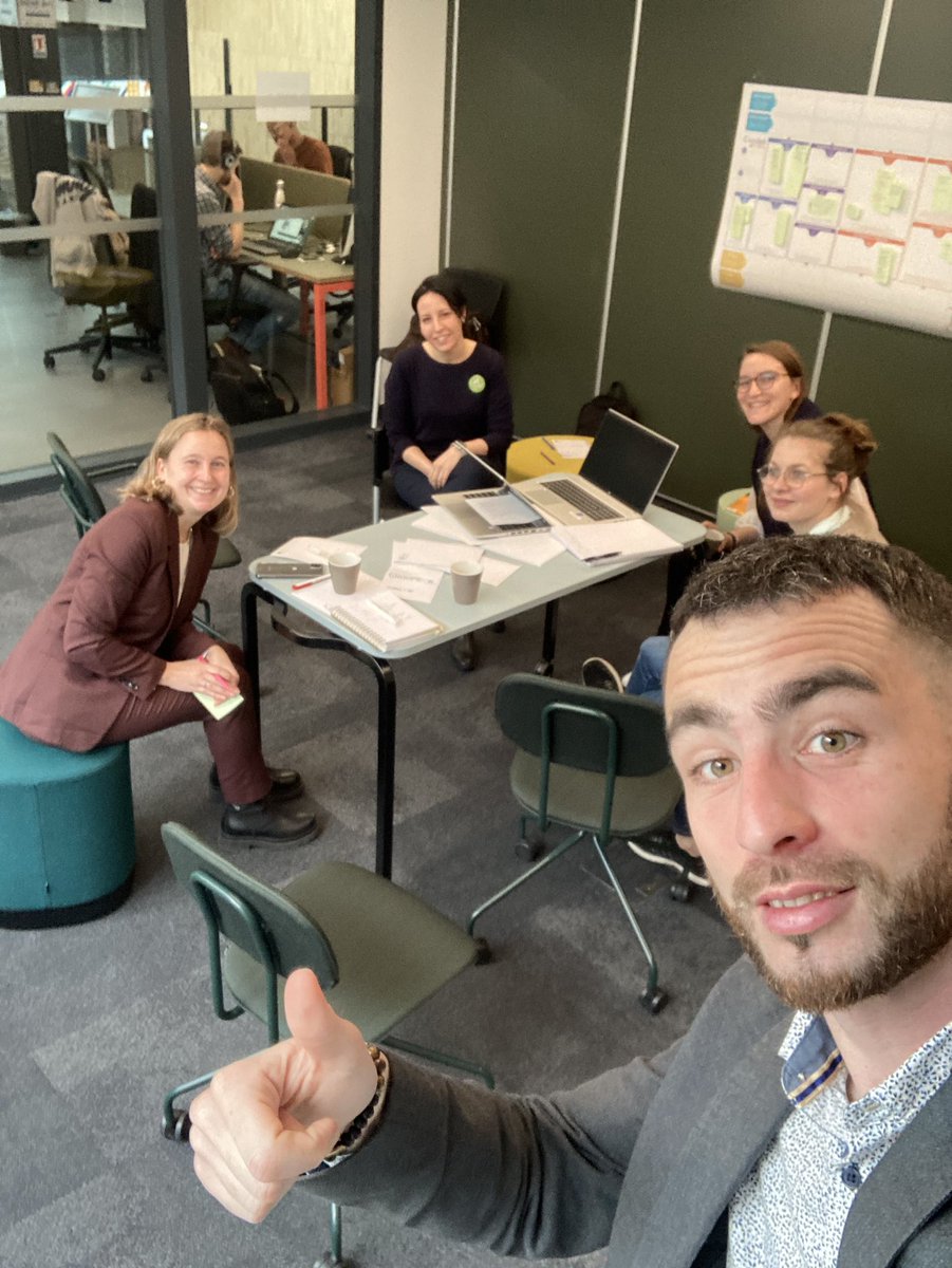 fougy_f's tweet image. Pas de prix mais le projet a avancé aujourd’hui grâce à mes coéquipières du jour ! L’intelligence collective au service de l’innovation ! #agreenstartup