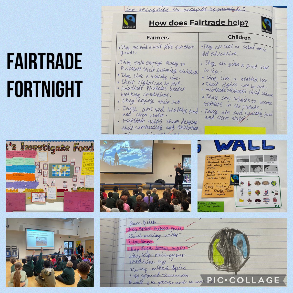 AdamsdownEC's tweet photo. Adamsdown have been investigating the importance of Fairtrade and supporting the work they do @AdamsdownPrm #Fairtrade 💚 https://t.co/ERdPDHxthK