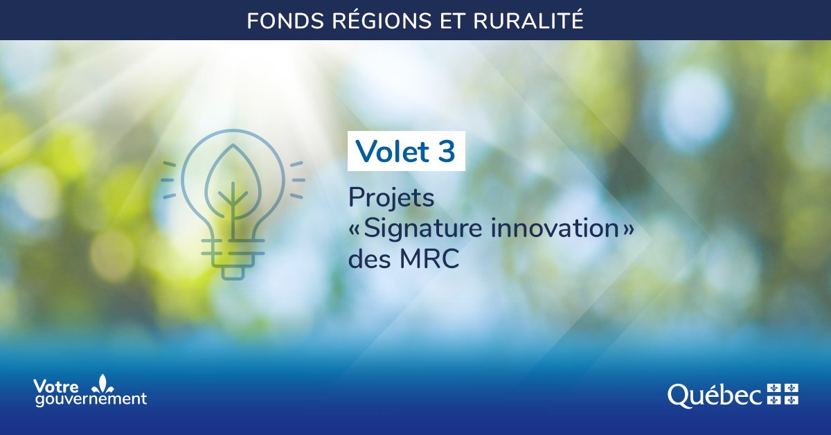 #FondsRégionsRuralité: Plus de 1,2 M$ pour le développement entrepreneurial dans la <a href="/MRCPONTIAC/">MRC Pontiac</a> 

Pour info: quebec.ca/nouvelles/actu…
