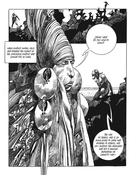 Quick appreciation post for the sauce boss of design, Sergio Toppi. The hatching language indicating form, the shapes, the compositions, the everything, oh my. 