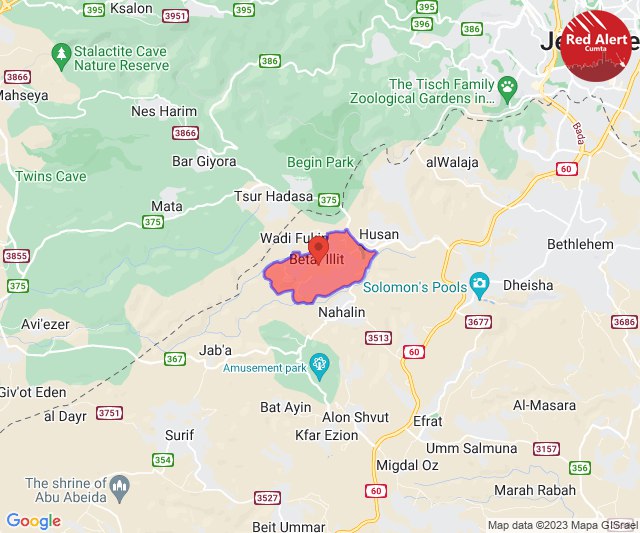 Red Alert in Israeli Settlement Beitar Illit Over Suspected Infiltration