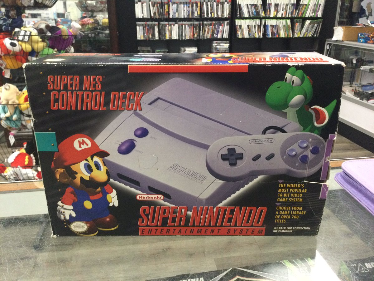 One Up Games on Twitter in box Super NES Control Deck for