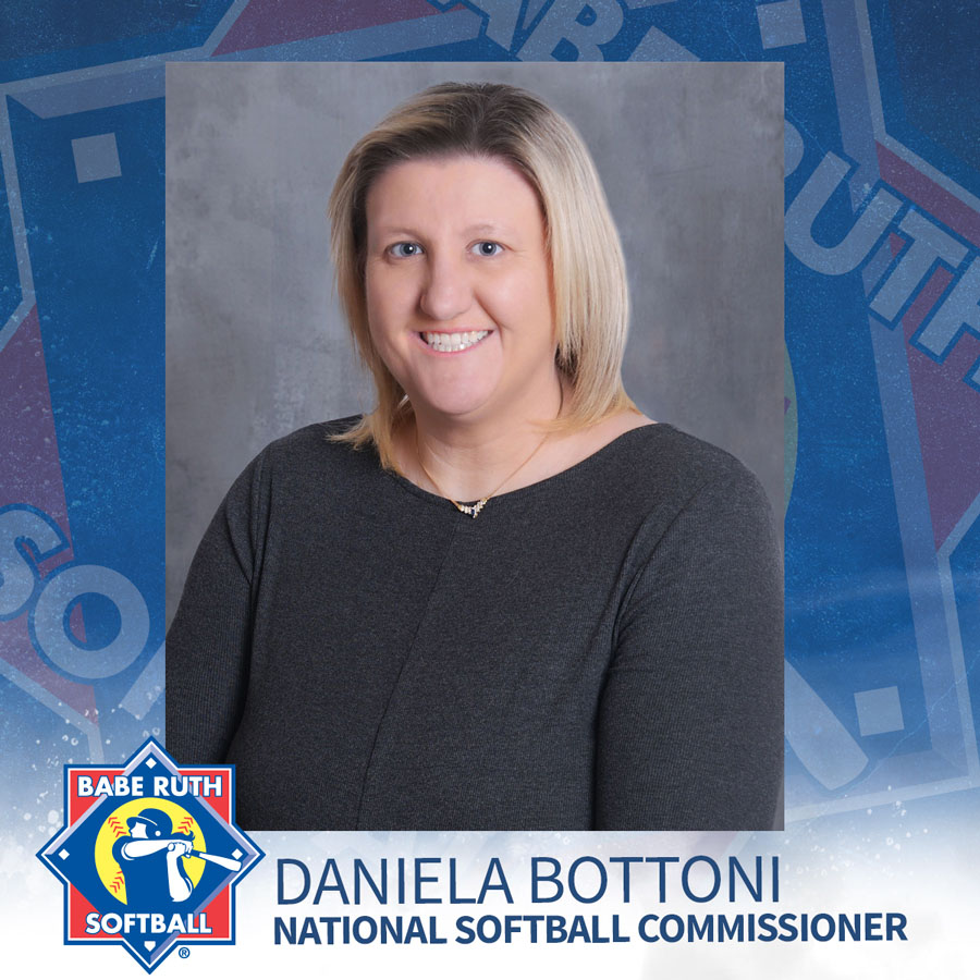 Hamilton Township, NJ - Babe Ruth League has promoted Daniela Bottoni to Nat'l Commissioner for Softball. Daniela will oversee adherence to Softball Rules, prioritize league retention &amp; recruitment, and continue to oversee the Softball/Invitational Cal Ripken World Series events.