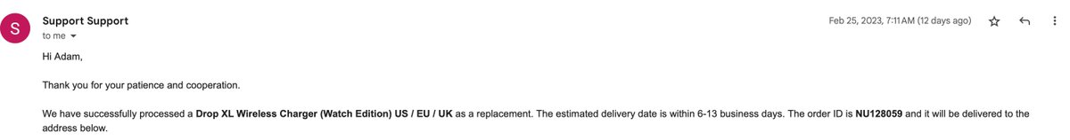 BenishFilms's tweet image. Part 3/4 @Native_Union Terrible....you sent me confirmation that a charger was sent. Then when I ask for tracking you tell me it's out of stock. Why can I still buy it on your stores website? You tell me I can purchase an item of same value but your 3 in 1 chargers range so wide.