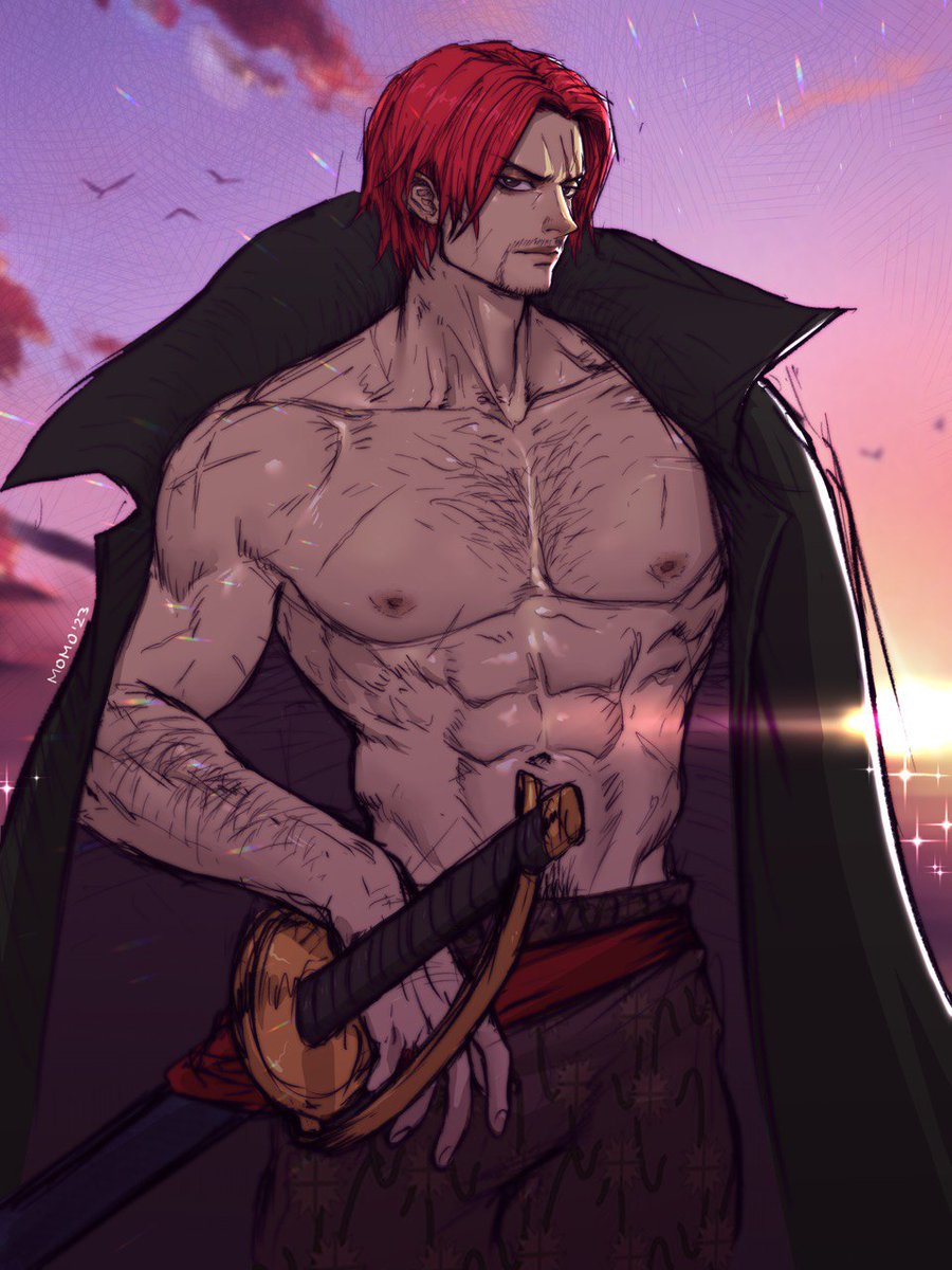 Manlymomo's tweet photo. Happy birthday Shanks 🎉❤️
#シャンクス生誕祭2023 https://t.co/WOu5lPnpss