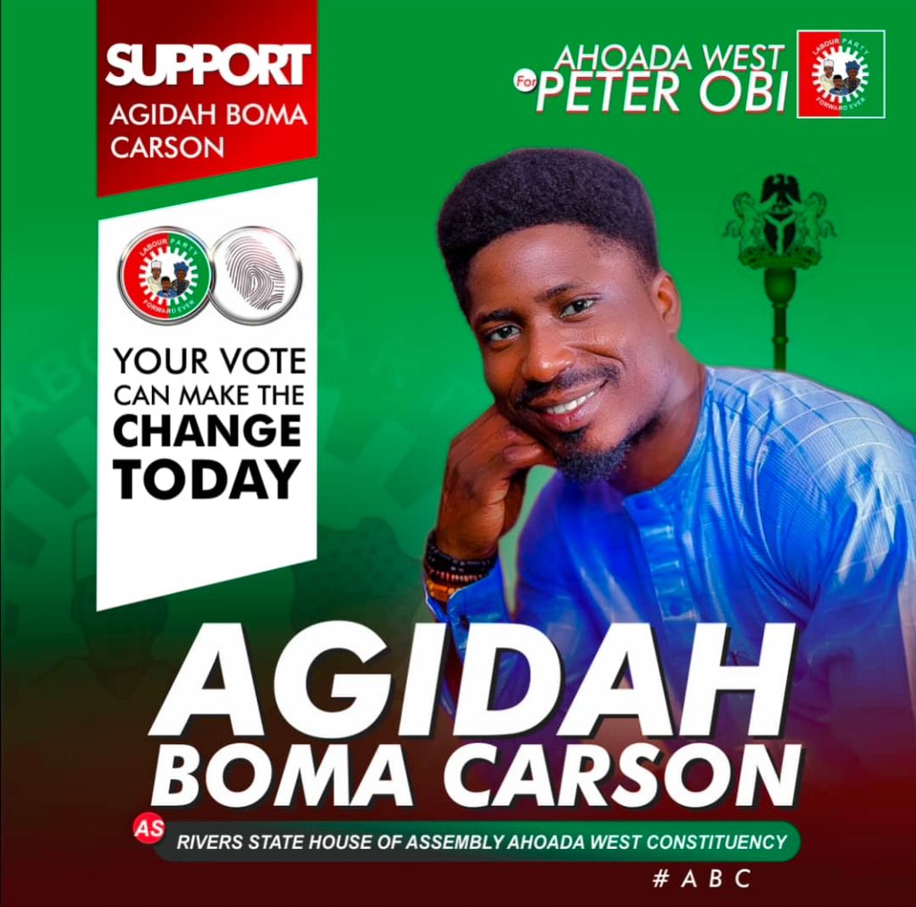 <a href="/KadunaResident/">Omotayo Williams</a> Please help us find Boma! #FreeBoma #FREEBOMA 

Boma was kidnapped yesterday at Charlyson Hotel, Mbiama. 

The PDP candidate had previously offered him money to step down but he refused.

Please help retweet🙏🏾