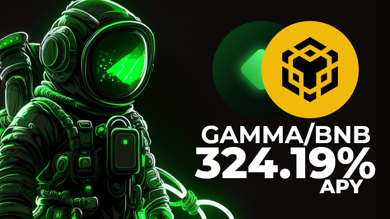 planet_finance's tweet photo. 🟢 Are you interested in farming and stacking $GAMMA? 
🟢 Look no further than the GAMMA/BNB pool, which currently offers an unfathomable 324% APY.

#BNB #DeFi #Yield #BNBChain https://t.co/pMcIcivcoz