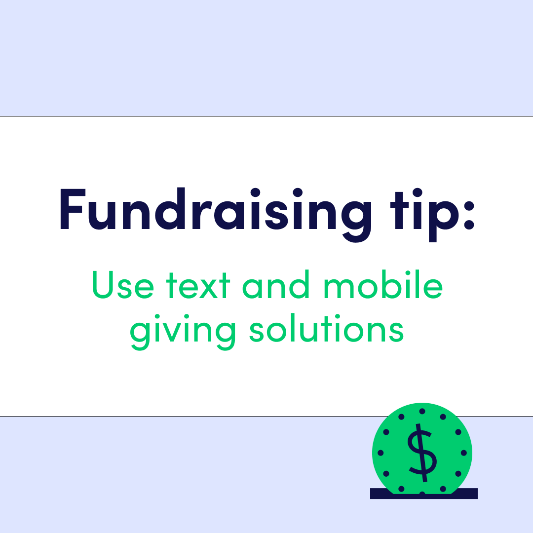 Giving should be easy for donors! Use one of the most common communication styles to get your messaging out: Text message! 

Have you ever tried a text-to-give fundraising campaign?

#fundraising #digitallift #texttogive #tips #nonprofit