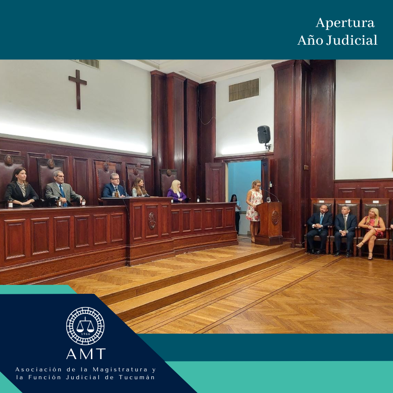 magistradostuc's tweet photo. La CSJT realizó el acto de Apertura del Año Judicial 2023. 
👩‍⚖️ Participó la Presidenta de @FAMyFJ y de la AMT, Marcela Ruiz, junto al Vicepresidente de esta asociación, Jorge Jakobsen, magistrados/as e invitados/as especiales.
👉 Más información en https://t.co/DEKkEuu2D2 https://t.co/jkO8mgjhyt