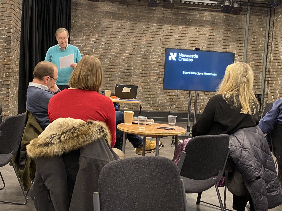 Well, that was a good day. Began by marking the successes, and beginning to discuss the way forward, for the amazing 8 #LCEPS across the North East with @culturebridgene and finished by voting in the new Directors who will lead @NCLCreates