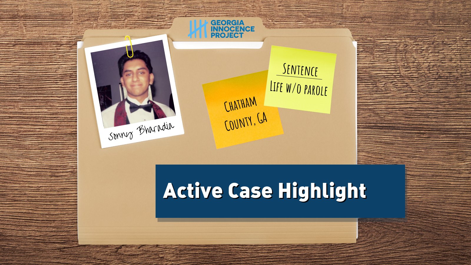 Innocence Project on Twitter "ACTIVE CASE HIGHLIGHT Sonny Bharadia https//t.co