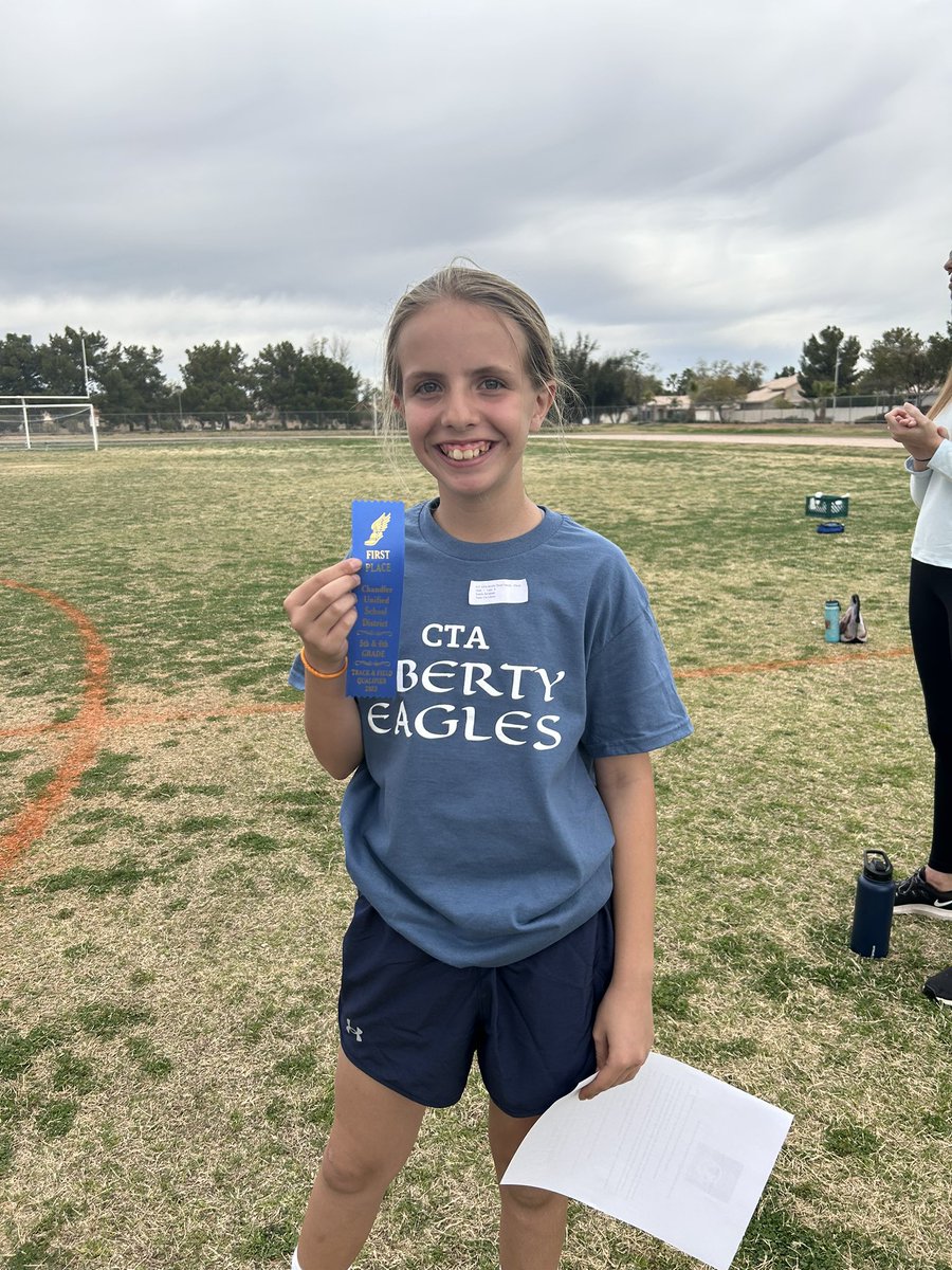 keithsaurin's tweet photo. So proud of this stud! First place in the javelin throw today at the CUSD regional invitational meet, and qualified for the championship invitational meet in a few weeks. Gets a few weeks to practice over spring break before going for the gold. #SavannahRose #CUSD #CTALiberty https://t.co/L6X79YqiRo