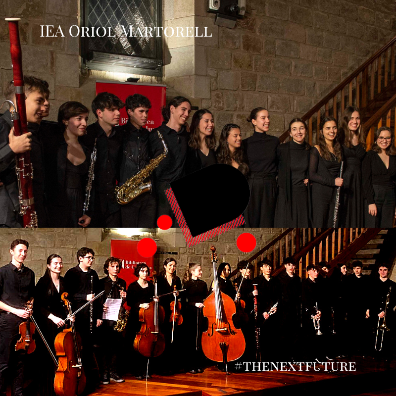 IEAOm's tweet photo. Finalitzem aquest cicle d'hivern amb imatges d'ambdós concerts a la @BiblioCatalunya amb les formacions de Música de Cambra integrades per alumnes de 2n Batxillerat del Grau Professional música.
Enhorabona a tots ells i llurs professors 🎶
#GaudeuxdelOriol #TheNextFuture https://t.co/YzdxABTSoq