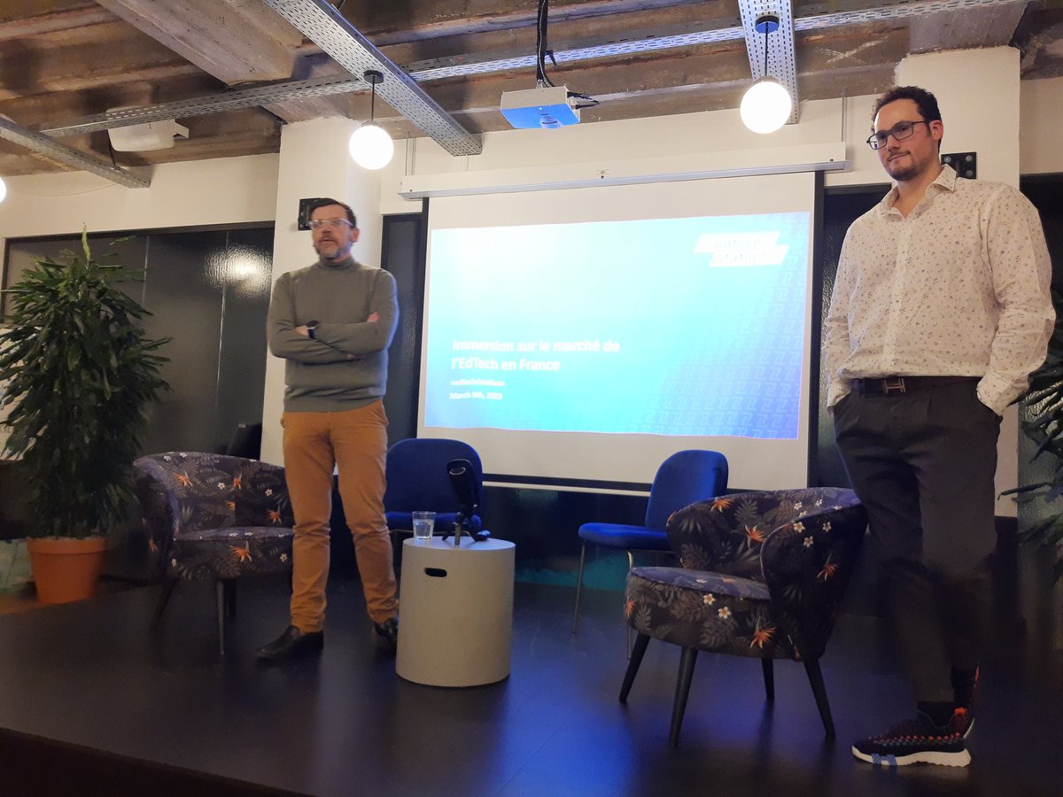 What a(n EdTech) week! We sluiten deze af met het final event van <a href="/edtech_station/">edtechstation</a>. Fijn om ook de Franse markt te verkennen en te netwerken samen met collega <a href="/SBuseyne/">Siem Buseyne</a>