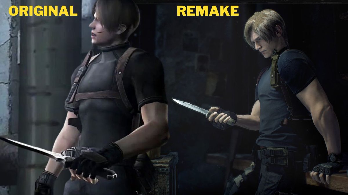DianaMonsters's tweet image. Aprovechando el #LoBuenoSePoneMejor 🍔 que está en tendencia, me vino esto a la cabeza por el hype del remake de #ResidentEvil4 😍 ¿Cuál ha sido tu remake favorito?