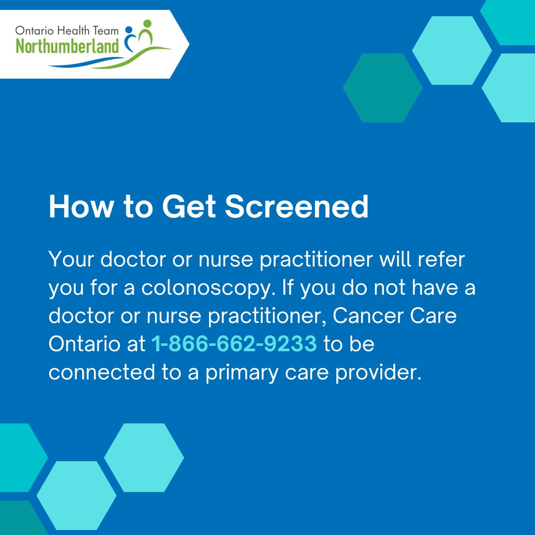 Do you have a family history of colorectal cancer? You are at increased risk for the disease. Understand your risk and resources. #colorectalcancer #preventativecare #screening #OHTN #OHTNorthumberland #OntarioHealth