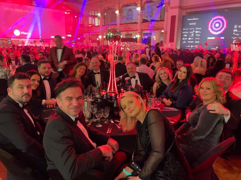 The dream team ready for the night ahead! 

Wish us luck for the “Made in Lancashire” and “Commitment to Skills” awards!

#RedRoseAwards #RRA23